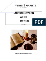 Introduction À La Bible