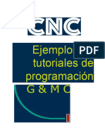 Ejemplos de Tutoriales de Programación CNC Códigos GM Ejemplo de Tutorial de Programación GM