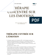 Thérapie Centrée Sur Les Émotions