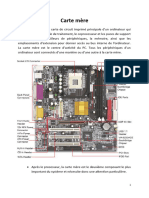 Projet de Carte Mère