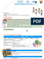 EdA #08 3° Y 4 °GRADO - Nos Alimentamos Saludablemente y Realizamos Actividad Física para Vivir Mejor