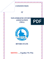 Nisa Constitution