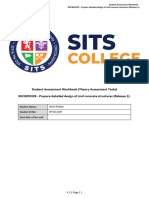 Student Assessment Workbook Theory Tasks RIICWD533E