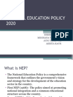 National Education Policy