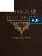 Myra Viola Wilds - Thoughts of Idle Hours (1915)