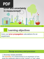 Error Propagation