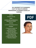 Nursing Care in Emergencies Anaphylactic Shock 1