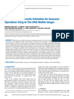 Vehicle Damage Severity Estimation For Insurance Operations Using In-The-Wild Mobile Images