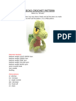 Treecko Amigurumi Pattern by Brinady