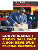 Gouvernance Macky Sall Face À Son Rêve D'un Sénégal Émergent