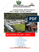 Institutional Reading Plan 2018