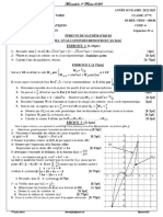 Résoudre: Exercice 1