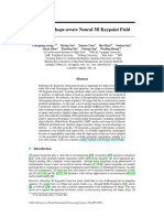 Snake:shape-Aware Neural 3d Keypoint Field