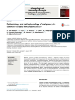 Epidemiology and Pathophysiology of Malignancy in Common Variable Immunodeficiency?