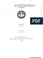 Mba Masters of Business Administration 2016 3.5 Aaqib Rasool Comparative Analysis of Public and Private Sector in Term of Job Satisfaction and Turnover Intention