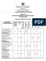 Periodical Test Q2 Science 4 Melc Based 1