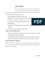 Chapter 5 Software Cost Estimation