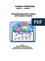 Module 3 Lesson 2 Week 6 - Market Research