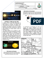 Continuação de Avaliações