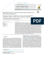 Experimental Studies On Two-Phase Immersion Liquid Cooling For Li-Ion Battery Thermal Management