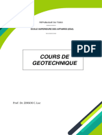 Cours de Géotechnique