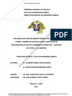 PDF Influencia Del Pretratamiento Quimico Con Pbno3 y Tamao de Particula en El R Au Minera Ingenio Sac Santiago de Chuco La Libertad Compress