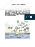 Evolucion de Los Medios de Transporte