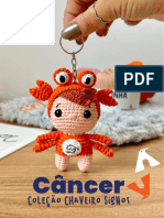 EBOOK - Amigurumi Chaveiro Cancer