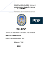 Silabo PC - Electronica Industrial y de Potencia - 2024-A