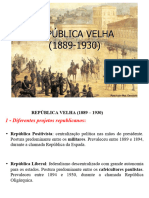 República Velha - História