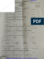 11th Maths EM Half Yearly Exam 2022 Original Question Paper Thiruvallur