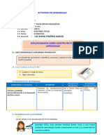 Reto de Aprendizaje, Sesion