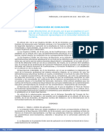 Orden 62-2010. Título de Técnico en Producción Agroecológica en Cantabria