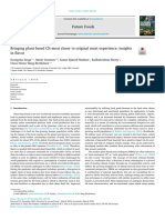 Zioga Et Al 2022 - Bringing Plant-Based Cli-Meat Closer To Original Meat Experience - Insights in Flavor