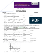 CAF Mock Test-4