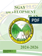 Barangay Development Plan (2024-2026)