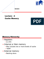 04 Cache Memory Internal Memory Revised 2