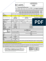 Toyota Voxy Main Specification Sheet