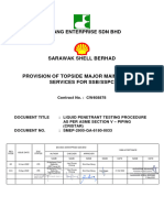 C46. SMEP-2900-QA-6180-0033 - PT Procedure As Per ASME V - Piping (Cristar) - Rev 01C - Approved