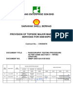 C45. SMEP-2900-QA-6180-0032 - RT Procedure As Per ASME V - Piping (Cristar) - Rev 01C - Approved