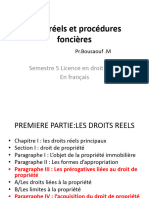 Droit Foncier Et Droits Réels 4 2022