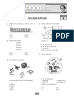 Examen Eliminatorio - Tercer Grado de Primaria