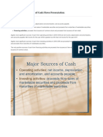 Apple Inc. - Statement of Cash Flows - 1079 Words - Presentation Example