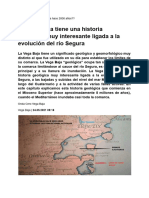 2024 La Historia Geológica de La Vega Baja Del Río Segura