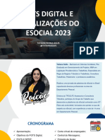 FGTS Digital e Atualizações Esocial 2022 - Sescap