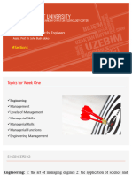 #Section1: ECC427 - Management For Engineers