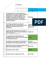 Fisheries Board. Practice Answer