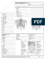 Heart Lung Abdomen Exam