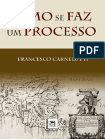 Como Se Faz Um Processo - Francesco Carnelutti