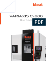 Mazak VARIAXIS C-600 5-Axis Mill